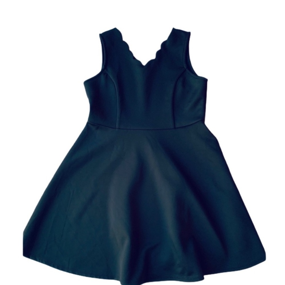 Charming Aqua Kids Dress